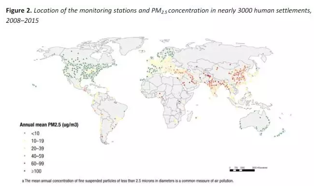世卫组织发布空气污染与健康影响新数据 向污染宣战
