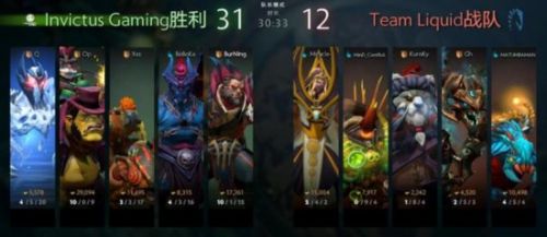 DOTA2 Ti7淘汰赛:IG击败Liquid进军胜者组半决赛